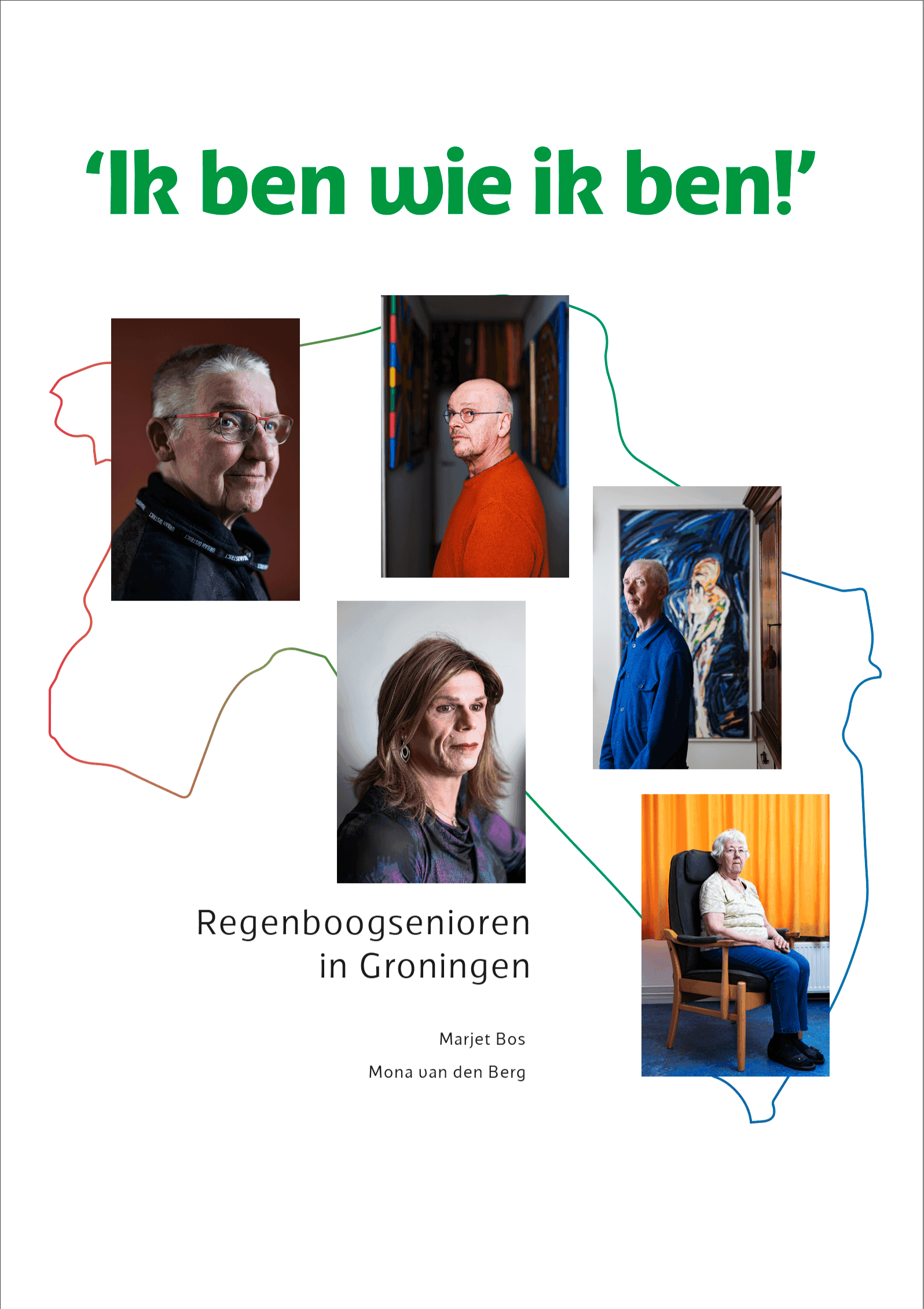 Cover boek Ik ben wie ik ben! Marjet Bos en Mona van den Berg