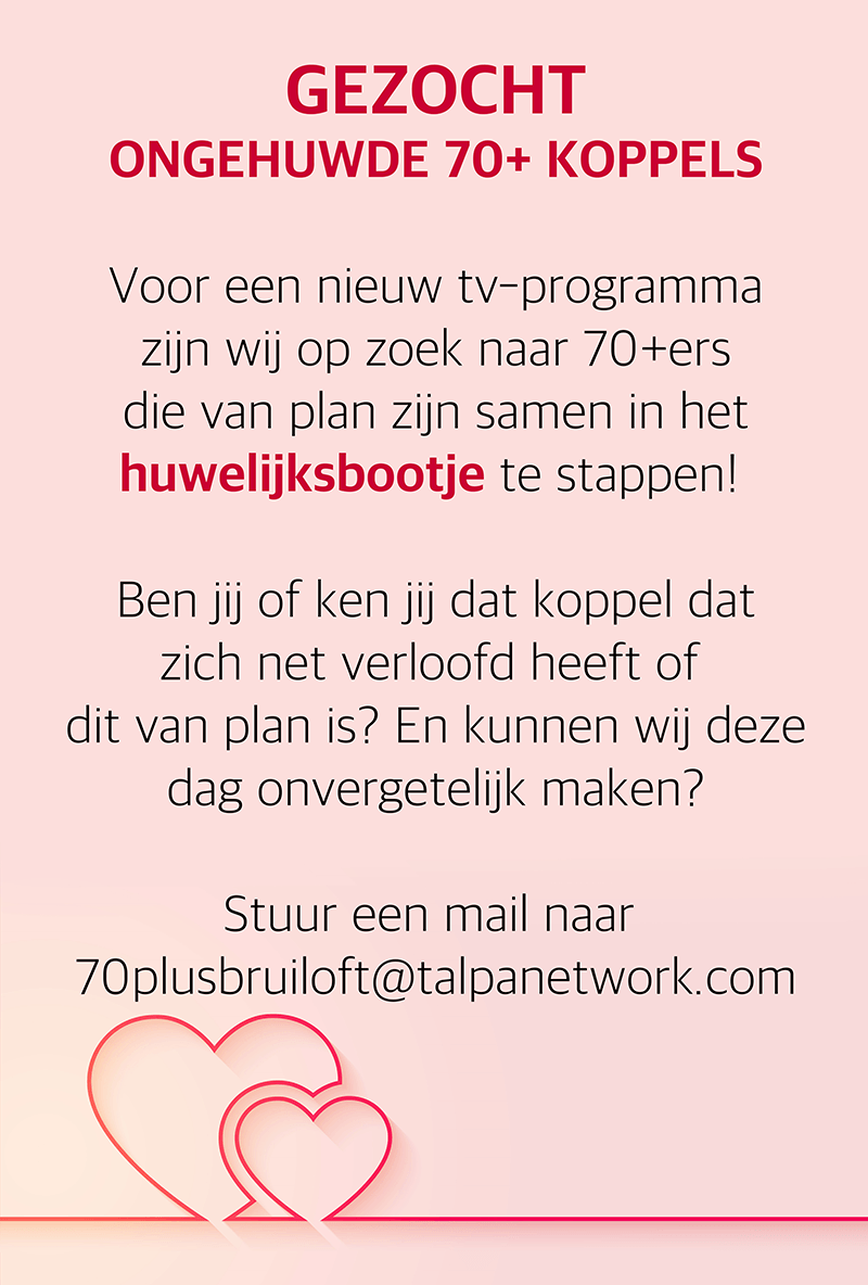 Flyer 70plusbruiloft