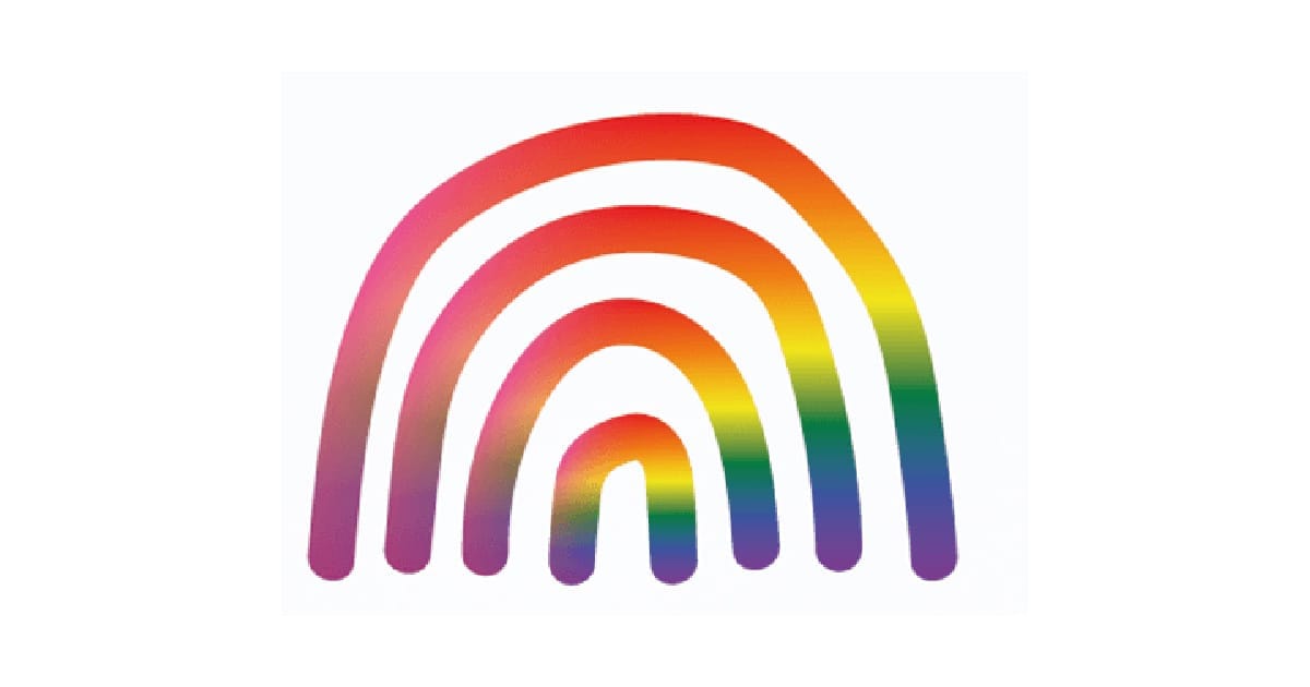 Roze regenboog cafe