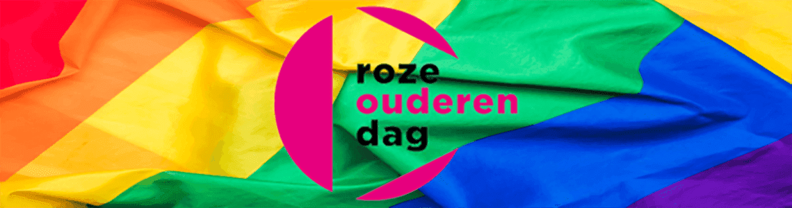 Rozeouderedagregenboogvlag